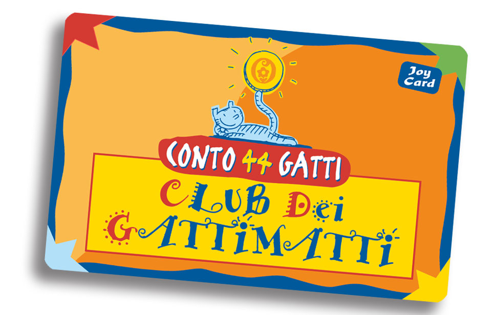Tessera Conto 44 Gatti